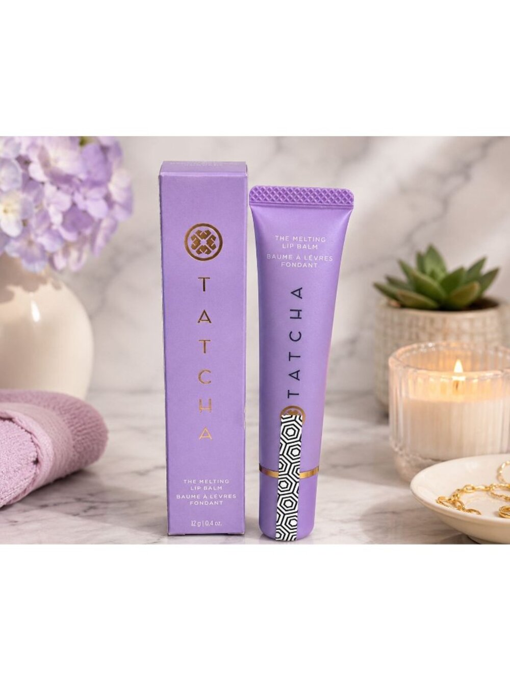 Tatcha The Melting Lip Balm 12g Luxury Hydrating Lip Treatment NIB Moisture NEW